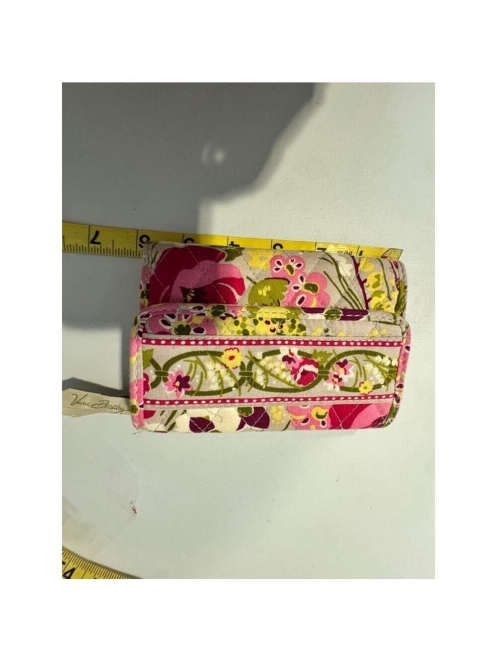 Vera Bradley Floral Wallet Beige Pink Small Women's - Picture 7 of 7